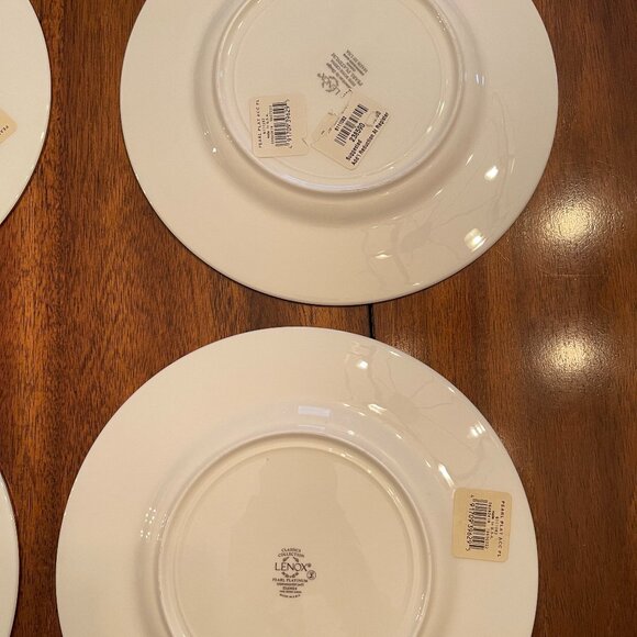Accent Luncheon Plate Pearl Platinum by Lenox - 1, 2, 3 & 4 Available - Picture 7 of 11